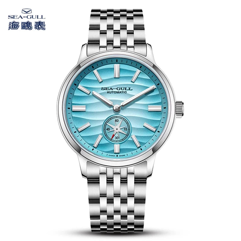 Seagull Watch 39.5mm Men's Watch 5Bar Waterproof Automatic Mechanical Watches Luminous Watches for Men 6180 Men's Watch