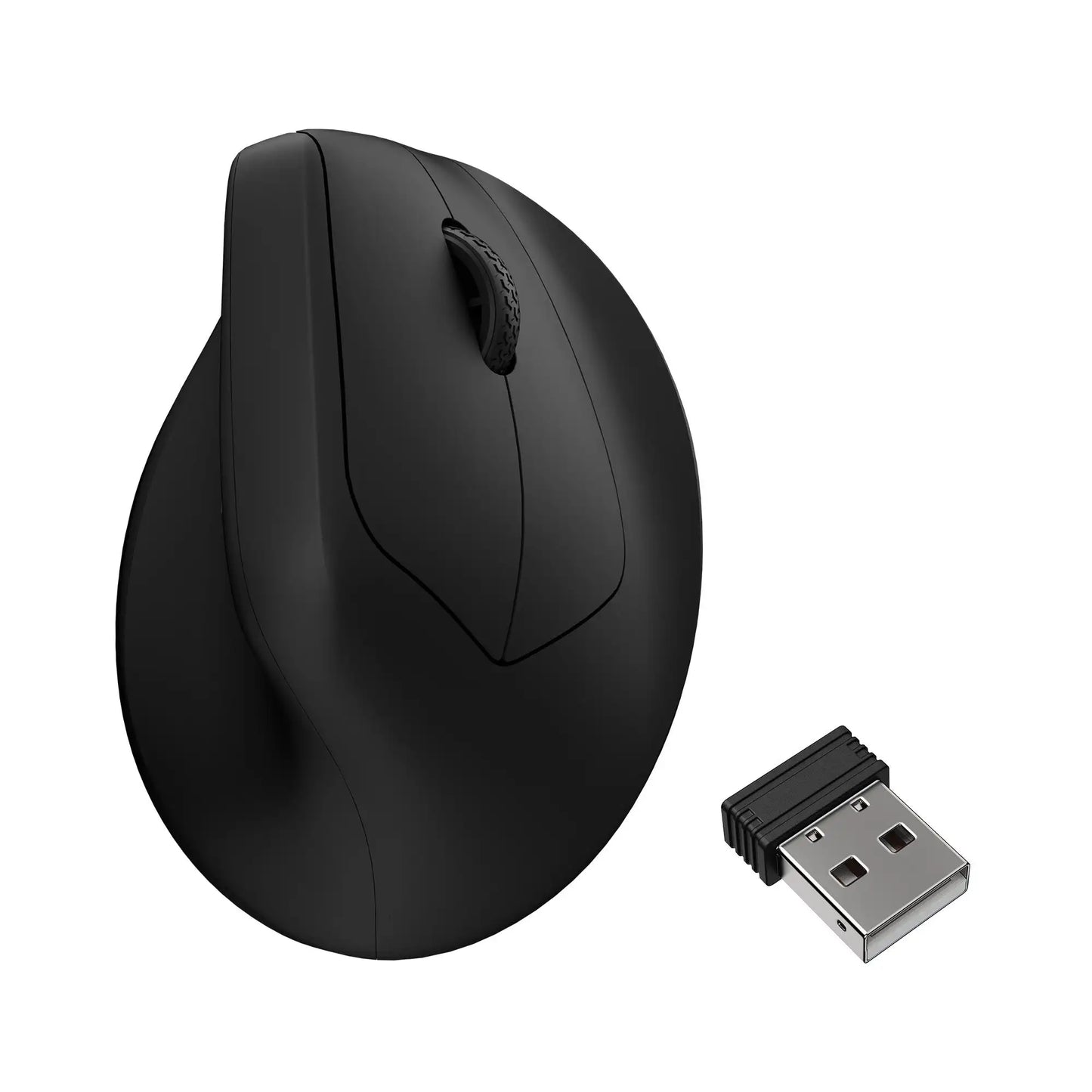 Keychron M5 Wireless Ergonomic Mouse with 8K Polling Rate, Bluetooth & 2.4GHz, 26K DPI Optical Sensor, Rechargeable Vertical Mouse