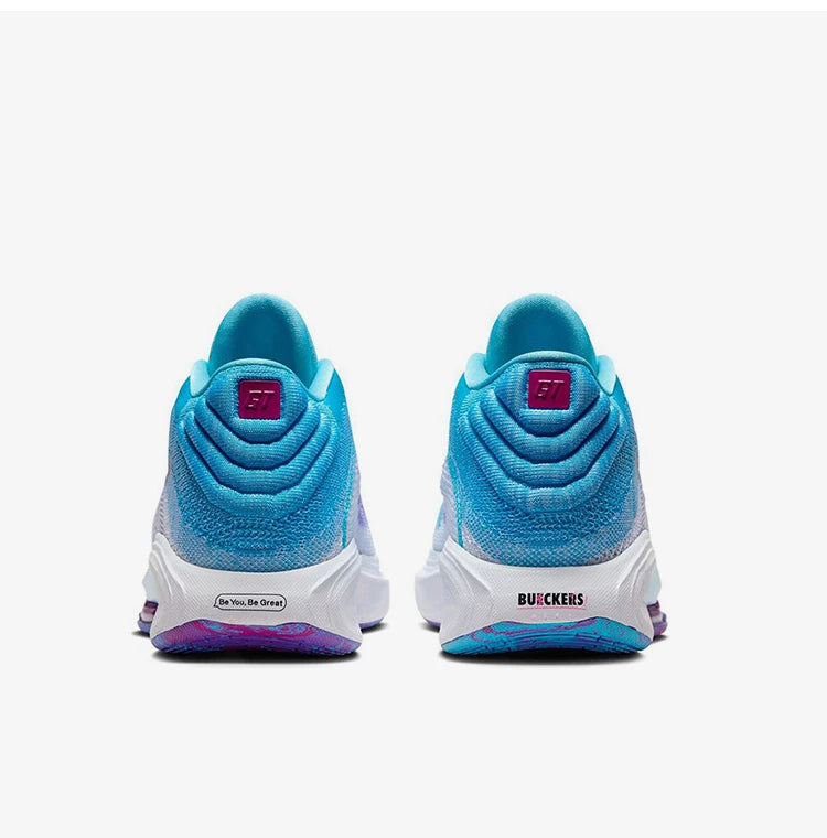 Ténis de basquetebol de treino Nike genuínos novos para homem, low-top, almofadados e resistentes ao desgaste HJ7677-900