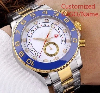 A989 Store Customized Watch Men's 44mm Automatic Mechanical Male Brand Clock Top Watches