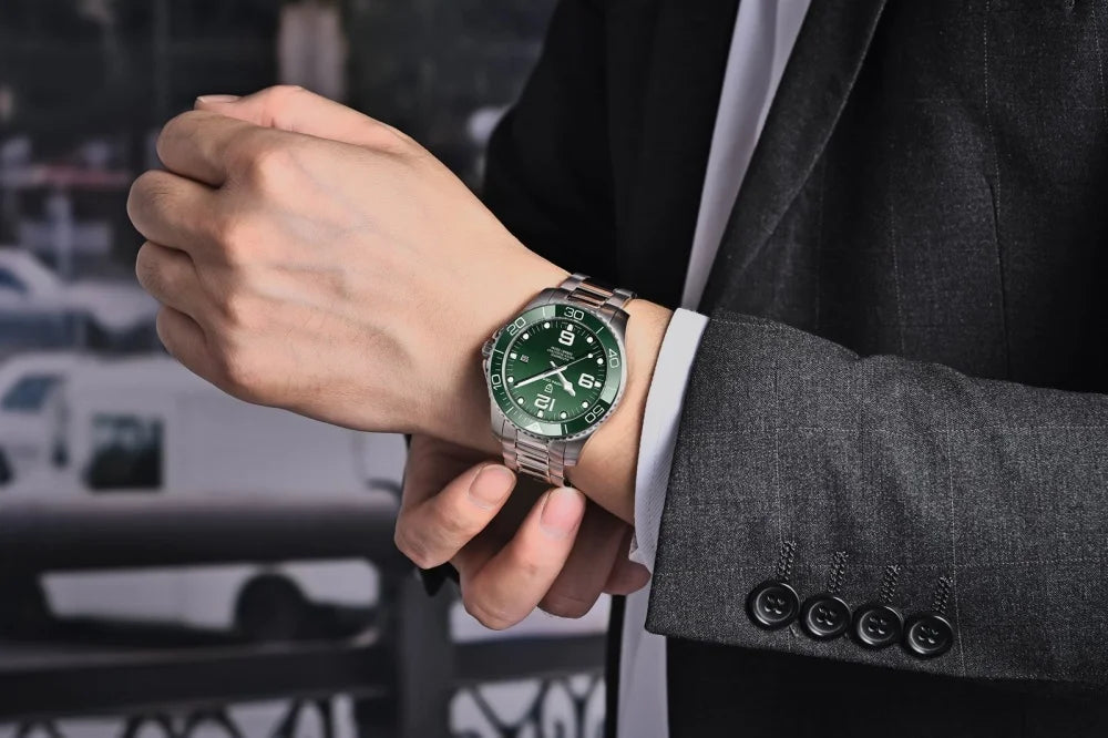 PAGANI DESIGN Men's Luxury Mechanical Watch Japan MIYOTA 8215 Automatic Movt Wristwatch 200m Waterproof Reloj Hombre PD-1702