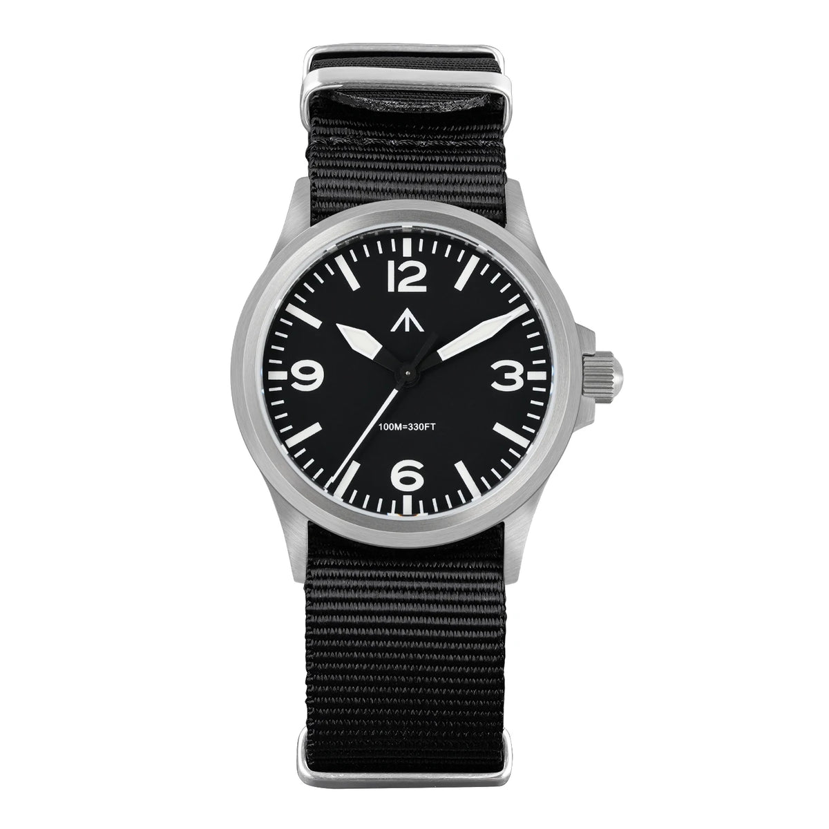 Militado ML18 36mm Men Watch VH31 Quartz Movement Watches Luminous Sapphire Double Domed Crystal Waterproof Vintage Wristwatch