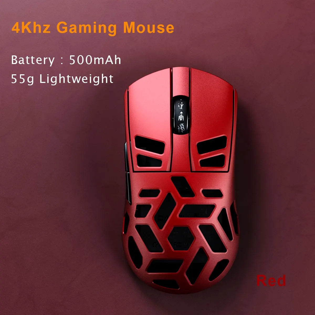 DAREU Al-mg Tri-mode 8Khz PBT Wireless Gaming Mouse Quick Charge PAW3950 30000 DPI Lightweight for PC Gamer