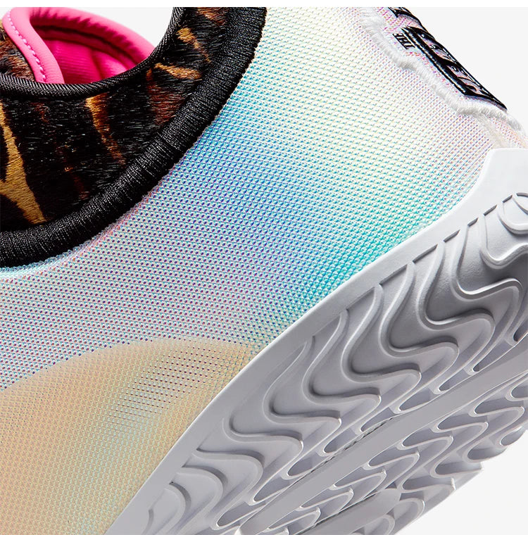 Nike genuine winter men's low cut shock-absorbing fashionable basketball shoes IO1114-100