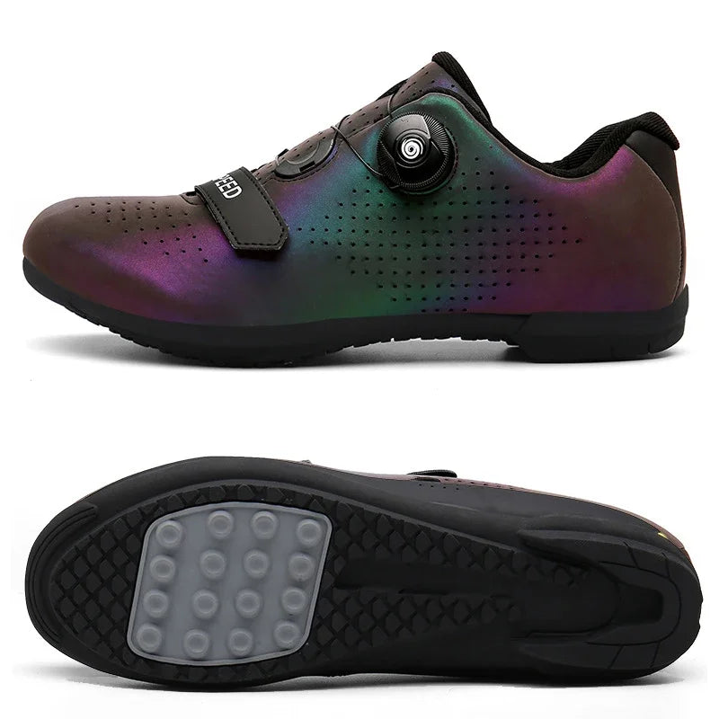 Cycling Sneaker Mtb Road with Sports Speed Bike Shoes For Men Women Mountain Racing Flat SPD Zapatillas Ciclismo Mtb