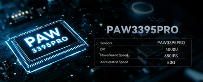 MAMBASNAKE M2 izjemno lahka brezžična gaming miška, senzor PAW3395PRO 40000 DPI, 41g ogljikova vlakna, tri načini povezave
