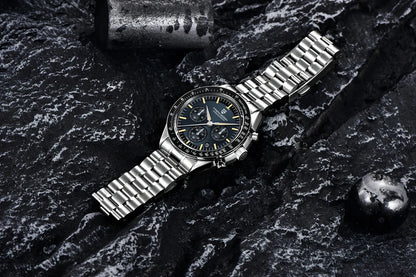 PAGANI DESIGN 2026 Neue rote Luxusuhr für Herren, Quarz-Armbanduhr mit Chronograph, automatischem Datum, wasserdicht, lokaler Versand