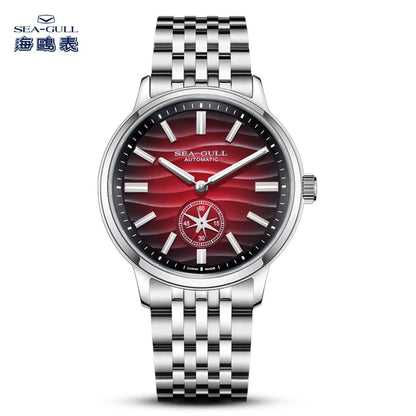 Seagull Watch 39.5mm Men's Watch 5Bar Waterproof Automatic Mechanical Watches Luminous Watches for Men 6180 Men's Watch