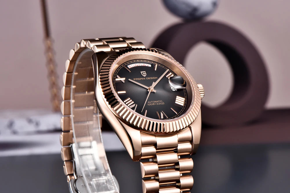 2026 New PAGANI DESIGN add40 Men's Watch NH36 Mechanical wistwatch Luxury Automatic Watch For Men AR Sapphire water lock