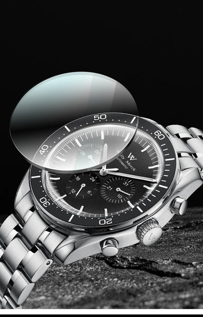 WM Watch Automatic Mechanical Watch 200M Waterproof Casual Classic Business Welly Merck Men Watches 170M-WM