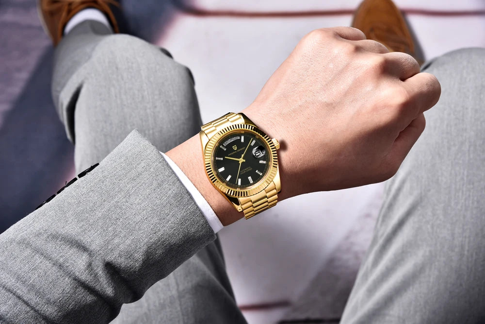 2026 New PAGANI DESIGN add40 Men's Watch NH36 Mechanical wistwatch Luxury Automatic Watch For Men AR Sapphire water lock