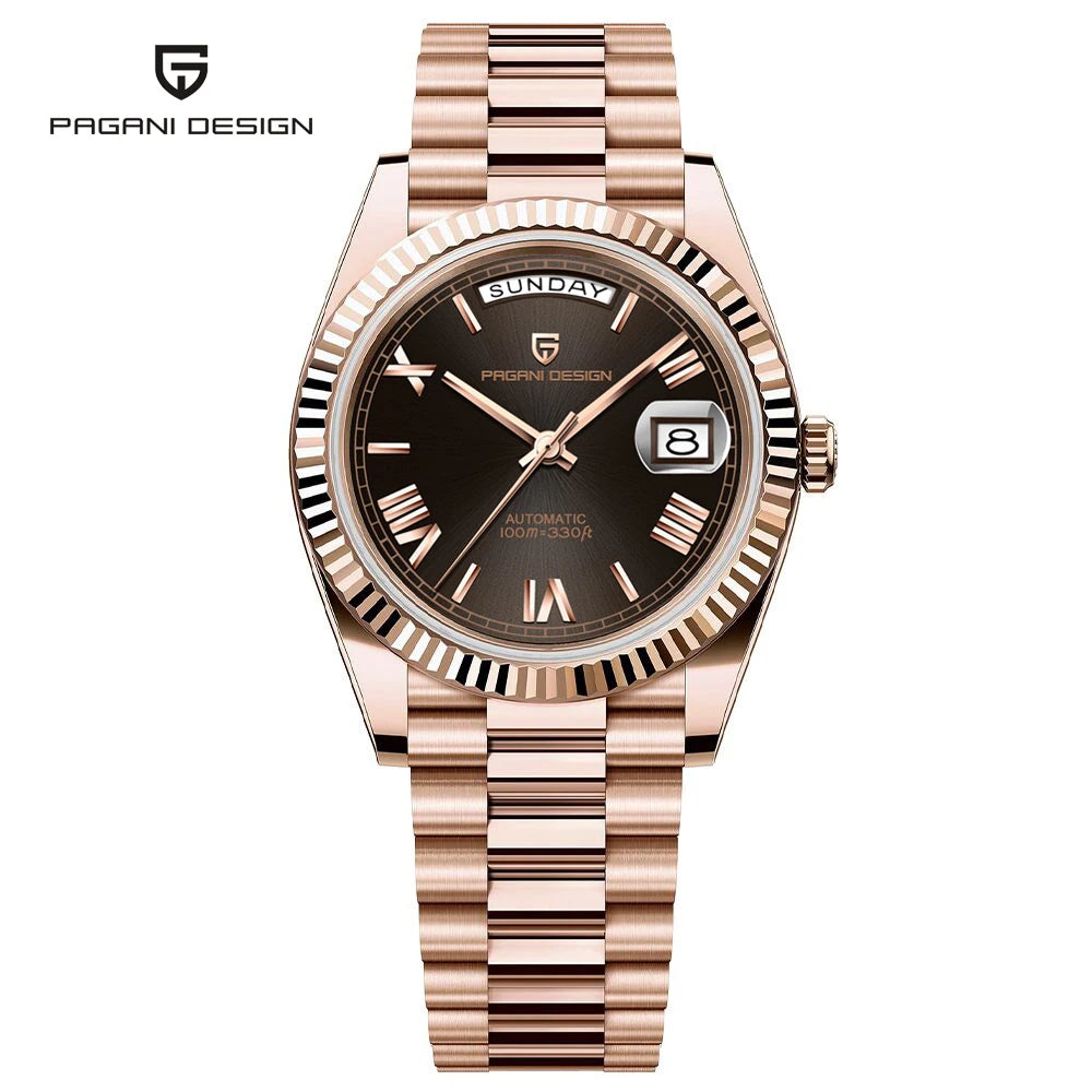 2026 New PAGANI DESIGN add40 Men's Watch NH36 Mechanical wistwatch Luxury Automatic Watch For Men AR Sapphire water lock