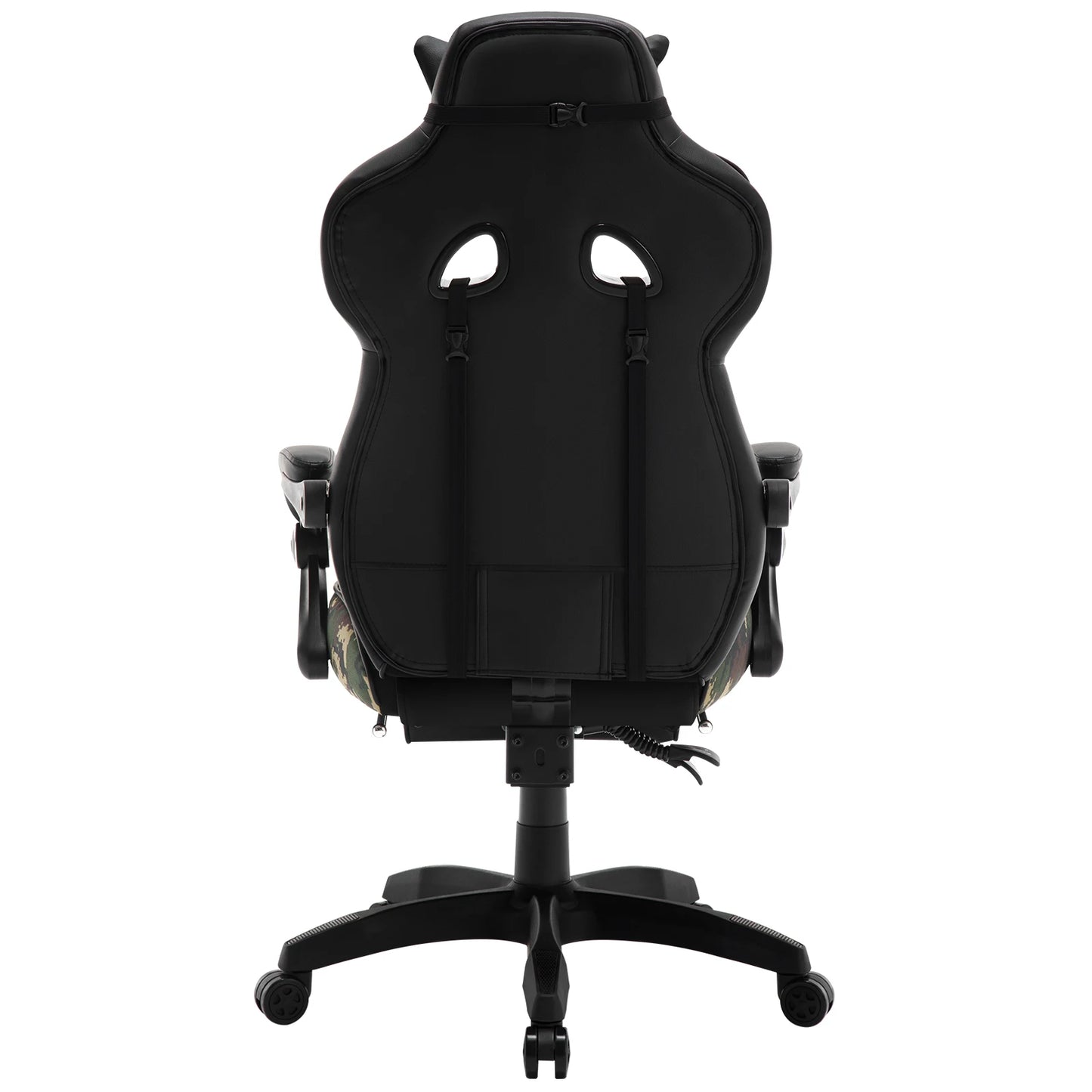 WOLTU Swivel  Gaming Racing Chair Desk Office Computer Chair Sports Seat with Headrest Lumbar Cushion Footrest Gamer Chair