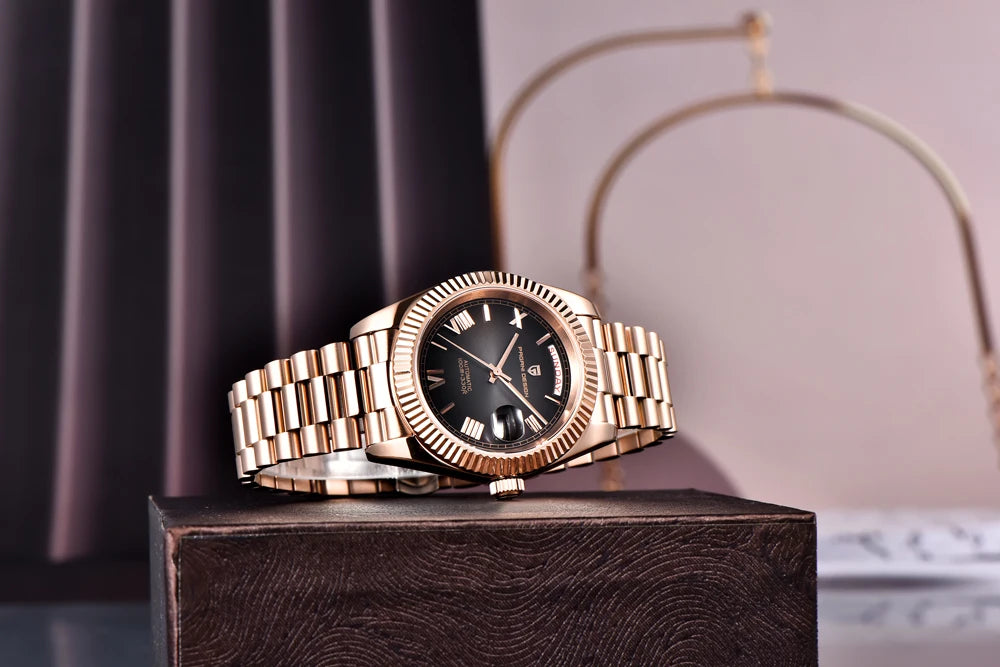 2026 New PAGANI DESIGN add40 Men's Watch NH36 Mechanical wistwatch Luxury Automatic Watch For Men AR Sapphire water lock
