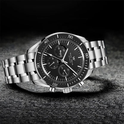WM Watch Automatic Mechanical Watch 200M Waterproof Casual Classic Business Welly Merck Men Watches 170M-WM
