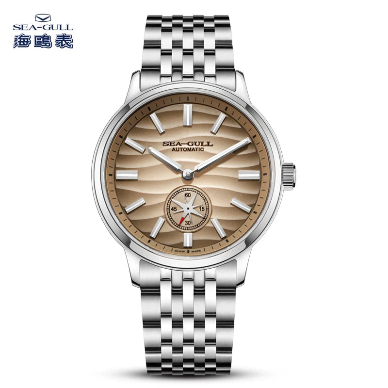 Seagull Watch 39.5mm Men's Watch 5Bar Waterproof Automatic Mechanical Watches Luminous Watches for Men 6180 Men's Watch