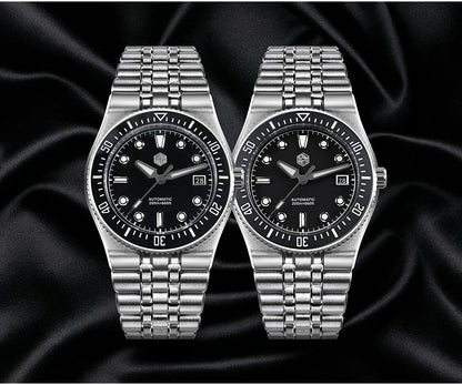 San Martin 37.5mm 40mm Classic Simple Dial Men Diver Watch Miyota 9015 Luxury Automatic Mechanical Watch Waterproof 200m SN0148