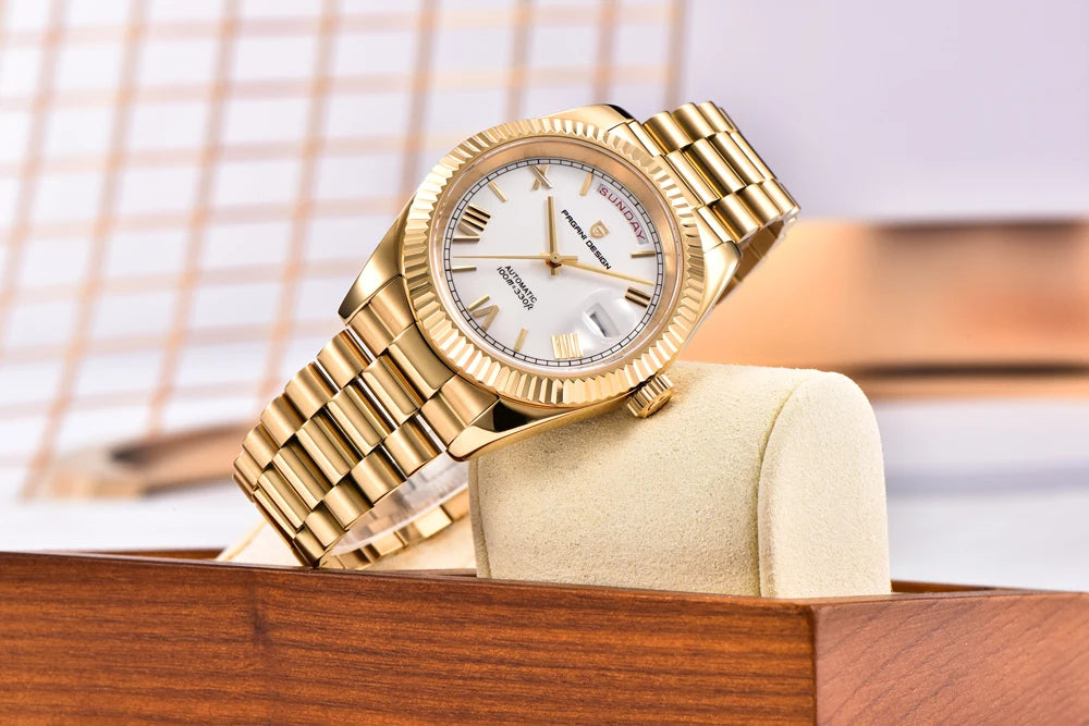2026 New PAGANI DESIGN add40 Men's Watch NH36 Mechanical wistwatch Luxury Automatic Watch For Men AR Sapphire water lock