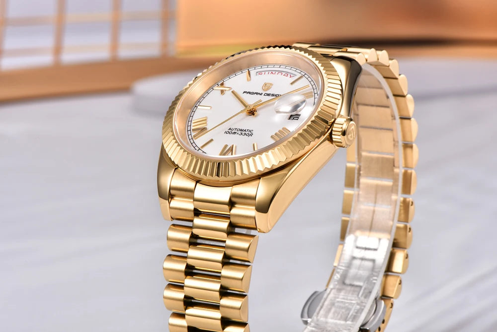 2026 New PAGANI DESIGN add40 Men's Watch NH36 Mechanical wistwatch Luxury Automatic Watch For Men AR Sapphire water lock