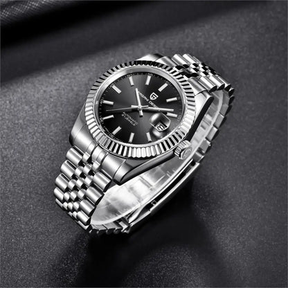 PAGANI DESIGN 8215 Movement Men Mechanical Wristwatches Sapphire Glass Luxury Watch for Men Steel 100M Waterproof Clock PD1645