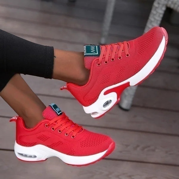 Scarpe da running da donna traspiranti, scarpe casual outdoor leggere, scarpe sportive e sneaker casual da camminata Tenis Feminino
