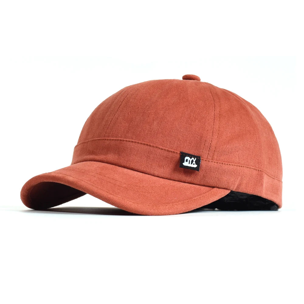 Vintage kšiltovka s krátkým kšiltem, bavlněná, pro muže i ženy, měkká kšiltovka typu „dad hat“, nastavitelná, ve stylu „trucker“, nízkoprofilová kšiltovka