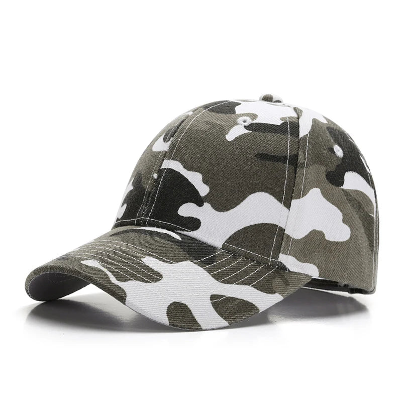 Sommer 3-10 år Forældre og børn Matchende camouflage-baseballkasketter i mesh til babyer Udendørs afslappet solbeskyttelse Åndbar solskærm T30