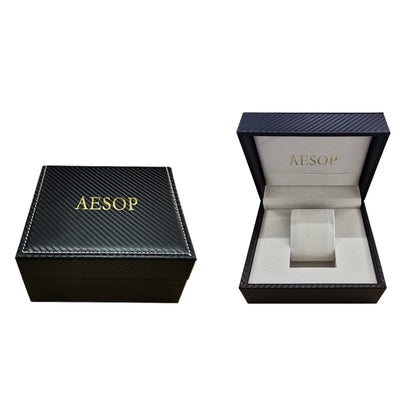 AESOP Flying Tourbillon Skeleton Watch For Men Mechanical Waterproof Mens Watches Top Brand Luxury Movement Stainless Steel 2025
