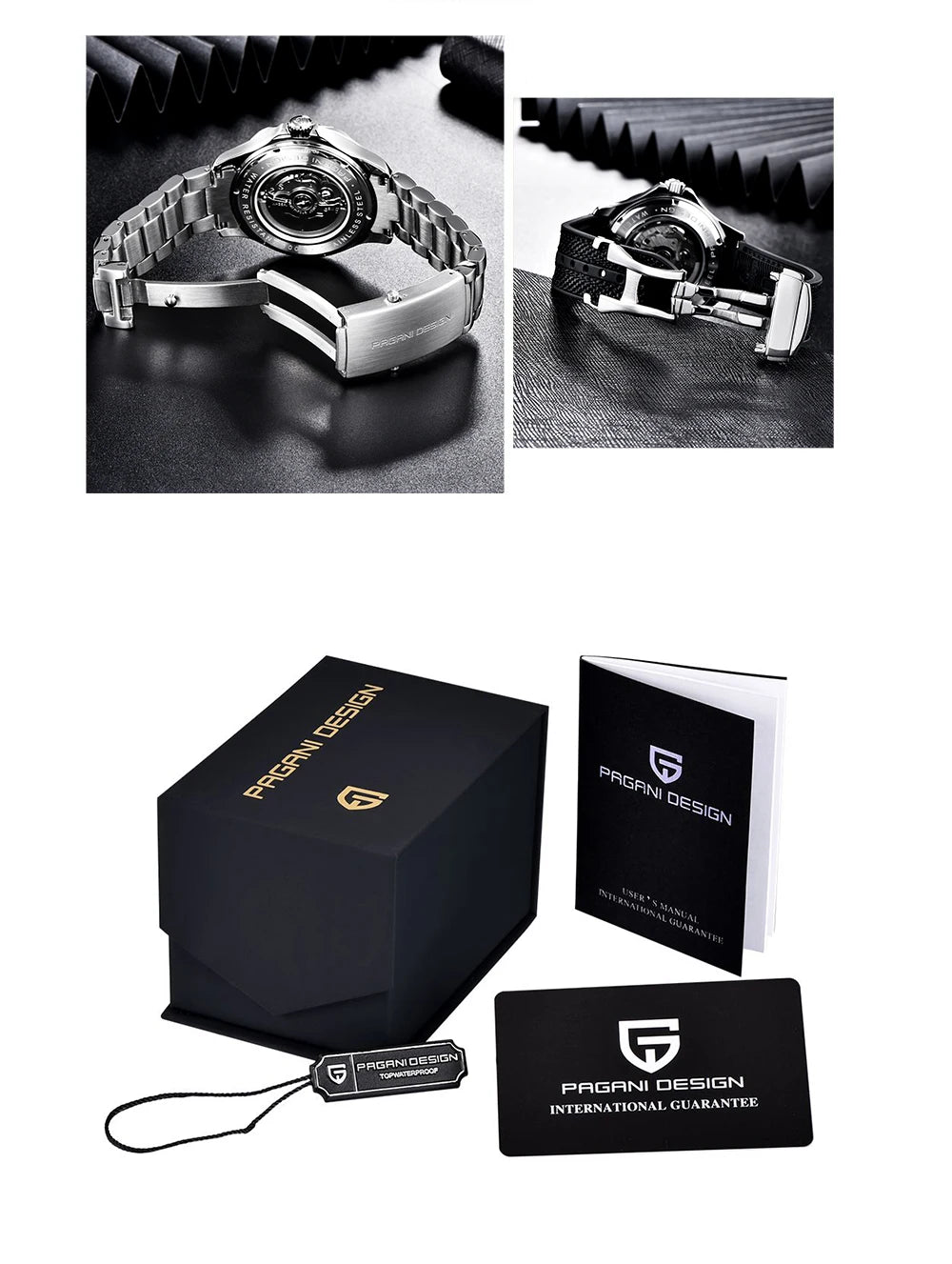 PAGANI DESIGN 007 Mechancial Wristwatch men Luxury Automatic Watch for men NH35A AR Sapphire crystal Waterproof Clock 2024 New