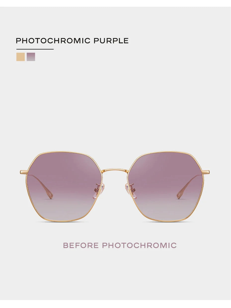 CAPONI Gradient Women's Sunglasses Polarized Fashion Brand Designer Sun Glasses Anti UV Ray Original Decorative Shades CP21015