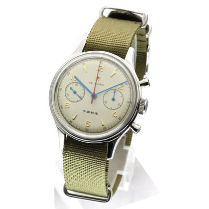 SEAKOSS 1963 Chronograph 42mm 40mm 38mm Sapphire Original Seagull ST1901 Movement With Gooseneck Pilot Men's Mechanical Watches