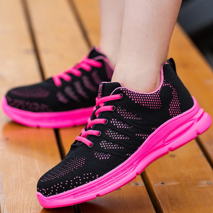 Chaussures de travail roses pour femmes, baskets de travail à bout en acier, chaussures de sécurité Anti-écrasement et Anti-perforation, chaussures de protection pour hommes et femmes, nouvelle collection 2026