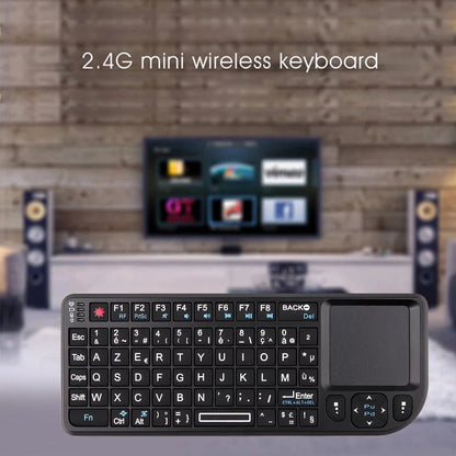 A8 Mini Wireless Keyboard 2.4G RF Backlit Touchpad Russian English Keyboard For MacBook iPad PC Tablet USB Rechargeable Air Mouse