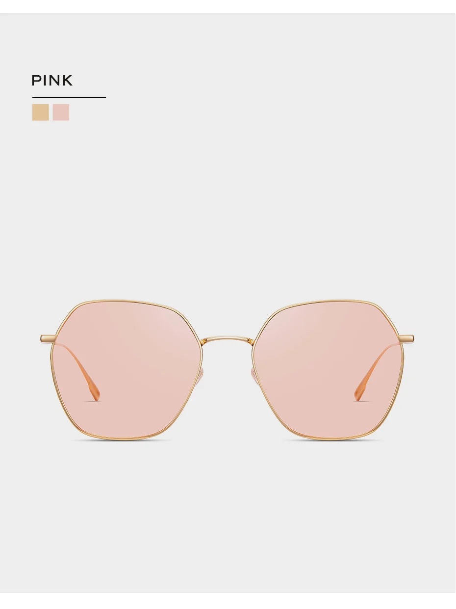 CAPONI Gradient Women's Sunglasses Polarized Fashion Brand Designer Sun Glasses Anti UV Ray Original Decorative Shades CP21015