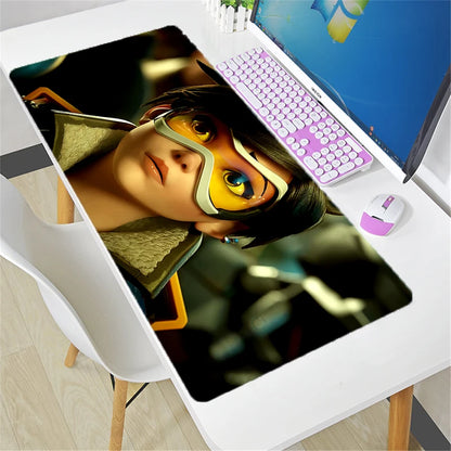 Overwatch-hiirimatto suuri DIY kawaii XXL PC-tietokoneen pöytämatto pelaajalle, toimistomatto, näppäimistöalusta, pelitarvikkeet, hiirimatto