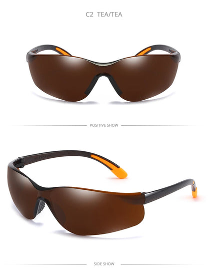 Fashion Sport Sunglasses Men Women Stylish Running Fishing Hiking Sun Glasses Vintage Protective Goggles Shades