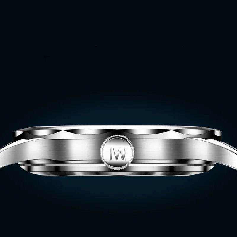 CARNIVAL Herren-Armbanduhr aus Wolfram – mechanische Luxusuhr mit NH36-Automatikwerk, wasserdicht