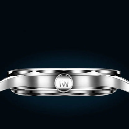 CARNIVAL Herren-Armbanduhr aus Wolfram – mechanische Luxusuhr mit NH36-Automatikwerk, wasserdicht