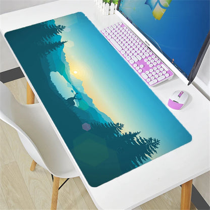 Overwatch-hiirimatto suuri DIY kawaii XXL PC-tietokoneen pöytämatto pelaajalle, toimistomatto, näppäimistöalusta, pelitarvikkeet, hiirimatto