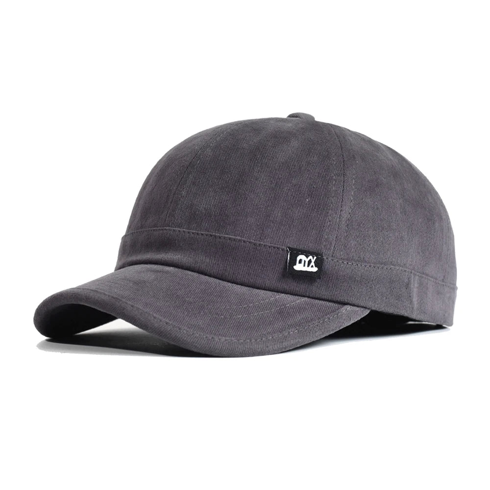 Vintage kšiltovka s krátkým kšiltem, bavlněná, pro muže i ženy, měkká kšiltovka typu „dad hat“, nastavitelná, ve stylu „trucker“, nízkoprofilová kšiltovka