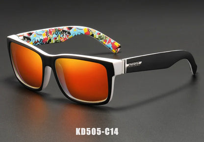 KDEAM Revamp Of Sport Men Sunglasses Polarized Shockingly Colors Sun Glasses Outdoor Driving Photochromic Sunglass With Box