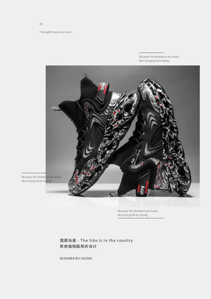Men's Sneakers Luxury Designer Casual Shoes Platform Shoes Fashion Blade Loafers Running Shoes for Men