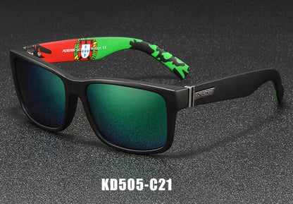 KDEAM Revamp Of Sport Men Sunglasses Polarized Shockingly Colors Sun Glasses Outdoor Driving Photochromic Sunglass With Box