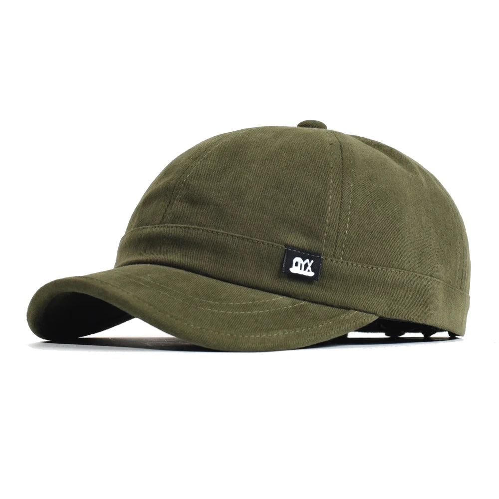 Vintage kšiltovka s krátkým kšiltem, bavlněná, pro muže i ženy, měkká kšiltovka typu „dad hat“, nastavitelná, ve stylu „trucker“, nízkoprofilová kšiltovka