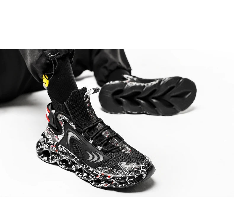 Men's Sneakers Luxury Designer Casual Shoes Platform Shoes Fashion Blade Loafers Running Shoes for Men