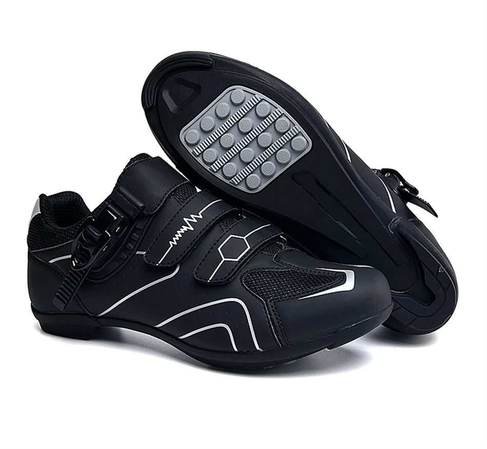 Professional Self-Locking Cycling Shoes Outdoor MTB Pedal Bicycle Shoes Non-Slip Sneakers Racing Road Speed Bike SPD Cleat Shoes