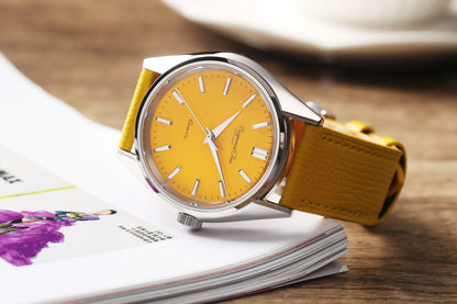 【Escapement time】Quartz Watch 40mm Case VH31  Heat Treatment Hand