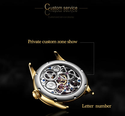 AESOP Flying Tourbillon Skeleton Watch For Men Mechanical Waterproof Mens Watches Top Brand Luxury Movement Stainless Steel 2025