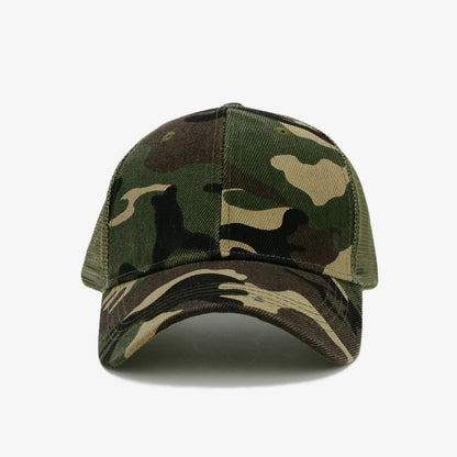 COKK Камуфлажна бейзболна шапка за мъже, Snapback, летни шапки за жени, дишаща спортна шапка от мрежа, шапка за слънце, слънцезащитна шапка, голф, регулируема, за възрастни
