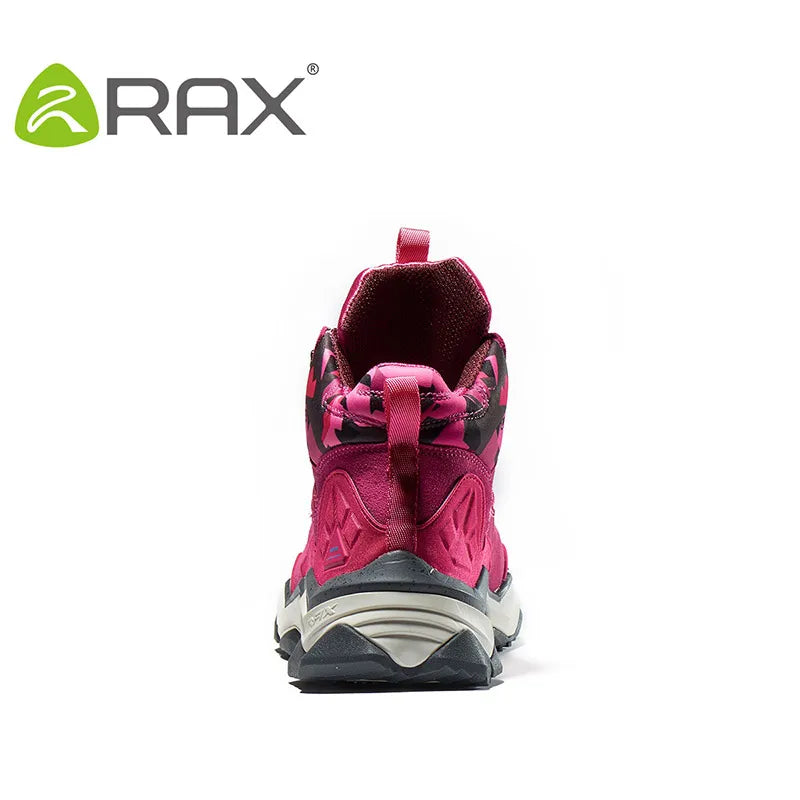 RAX Ghete de drumeție pentru femei, impermeabile, încălțăminte de trekking ușoară, bocanci de alpinism, antiderapante, pentru sporturi în aer liber și turism